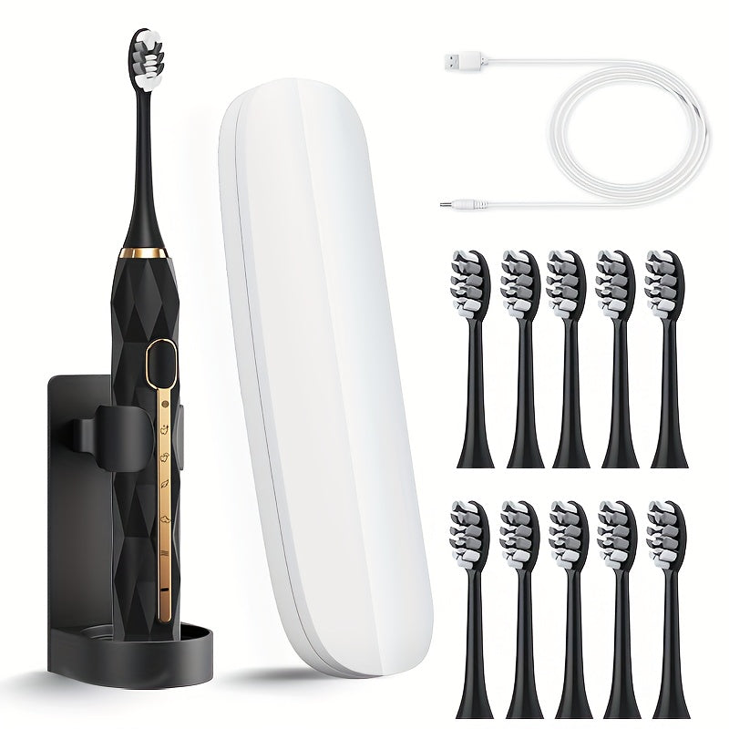 USB Rechargeable Acoustic Electric Toothbrush for Couples