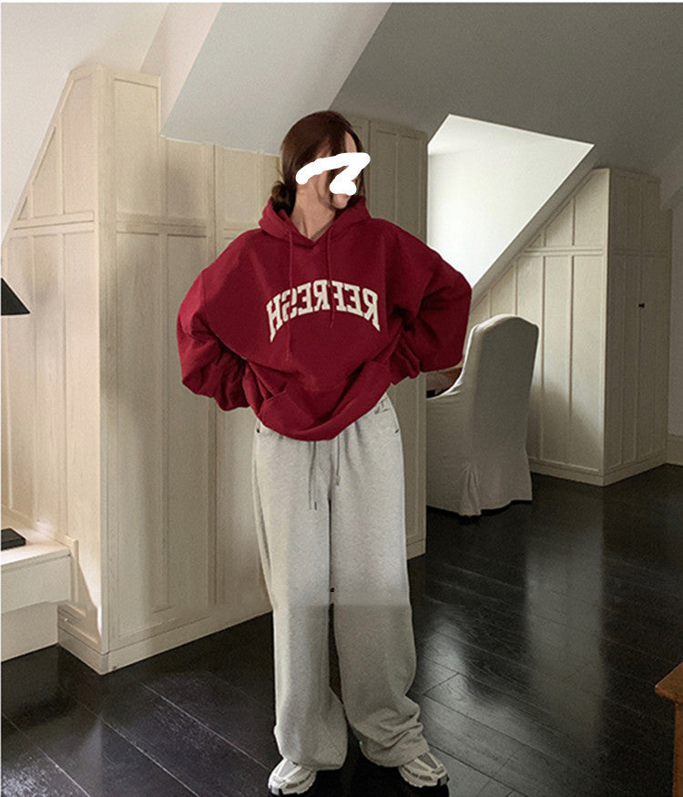Cozy Oversized Autumn Winter Pullover Hoodie