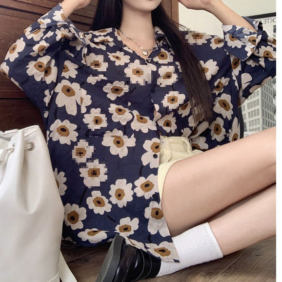 Slimming Niche Lazy Style Long Sleeve Top