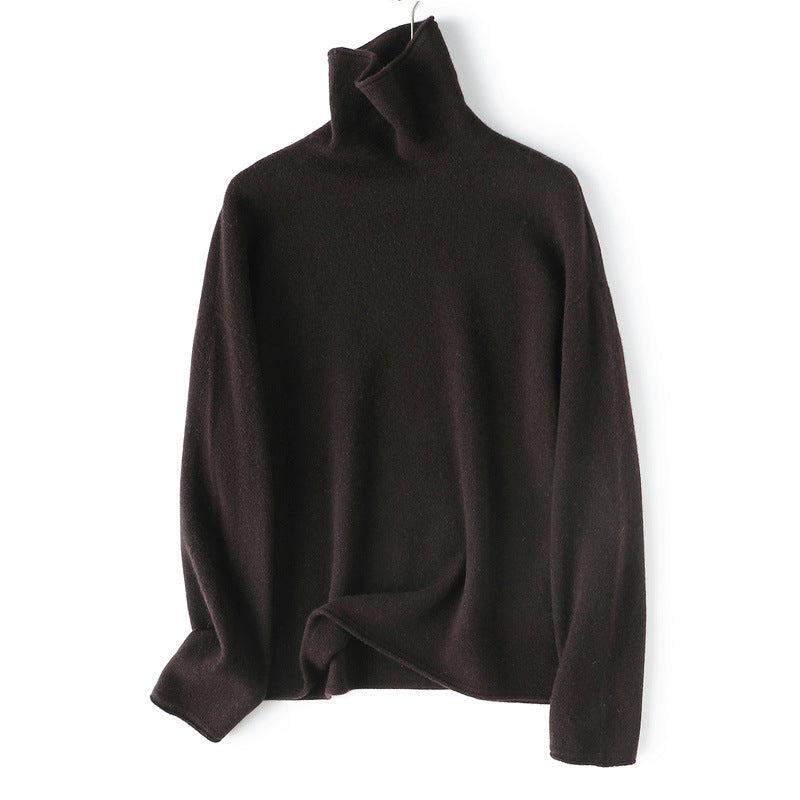 Seamless All-in-one Cashmere Knit Sweater in Dopamine Hues