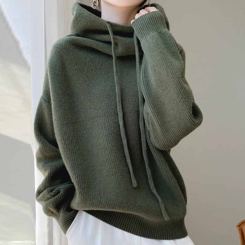 Cozy Oversized Winter Knit Sweater for Women