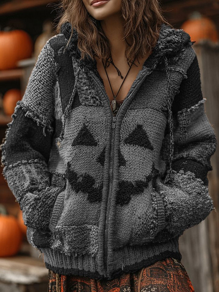 European and American Style Halloween Knitted Sweater