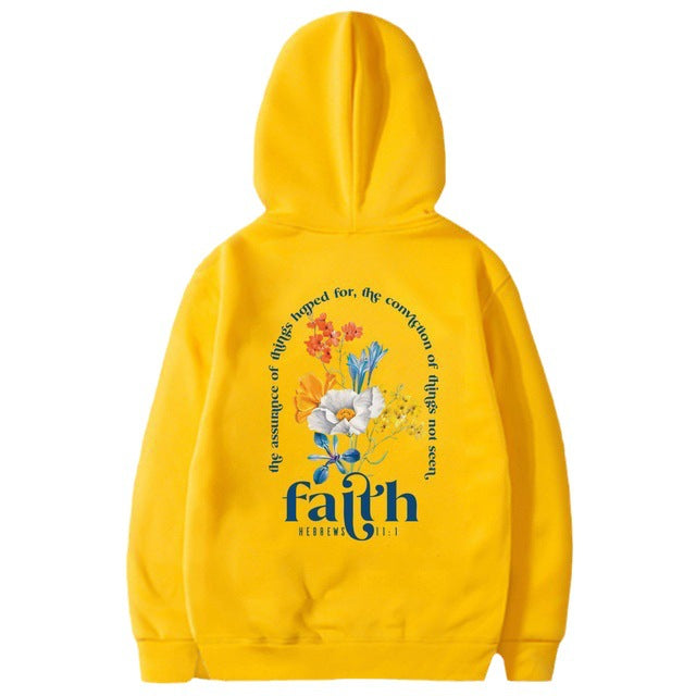 Cozy Letter Print Women's Pullover Sweatshirt