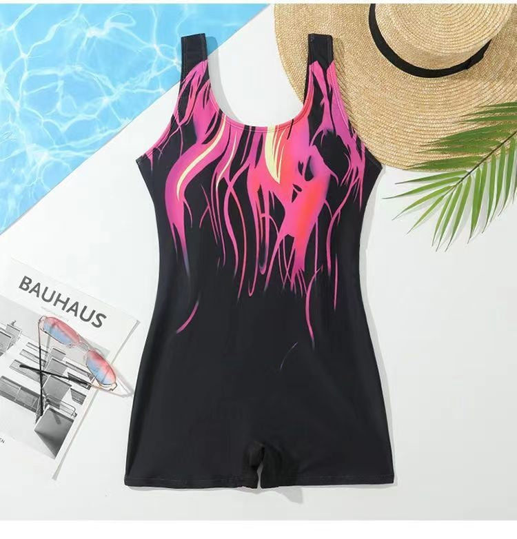 Women's Slim And Conservative Super Immortal Large Swimsuit