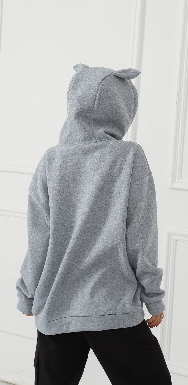 Chic Printed Long Sleeve Casual Sweatshirt for Women