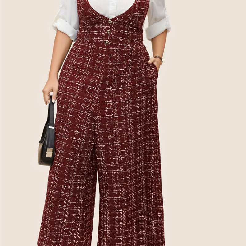 Suede-like Fabric Dress With Three-quarter Sleeves
