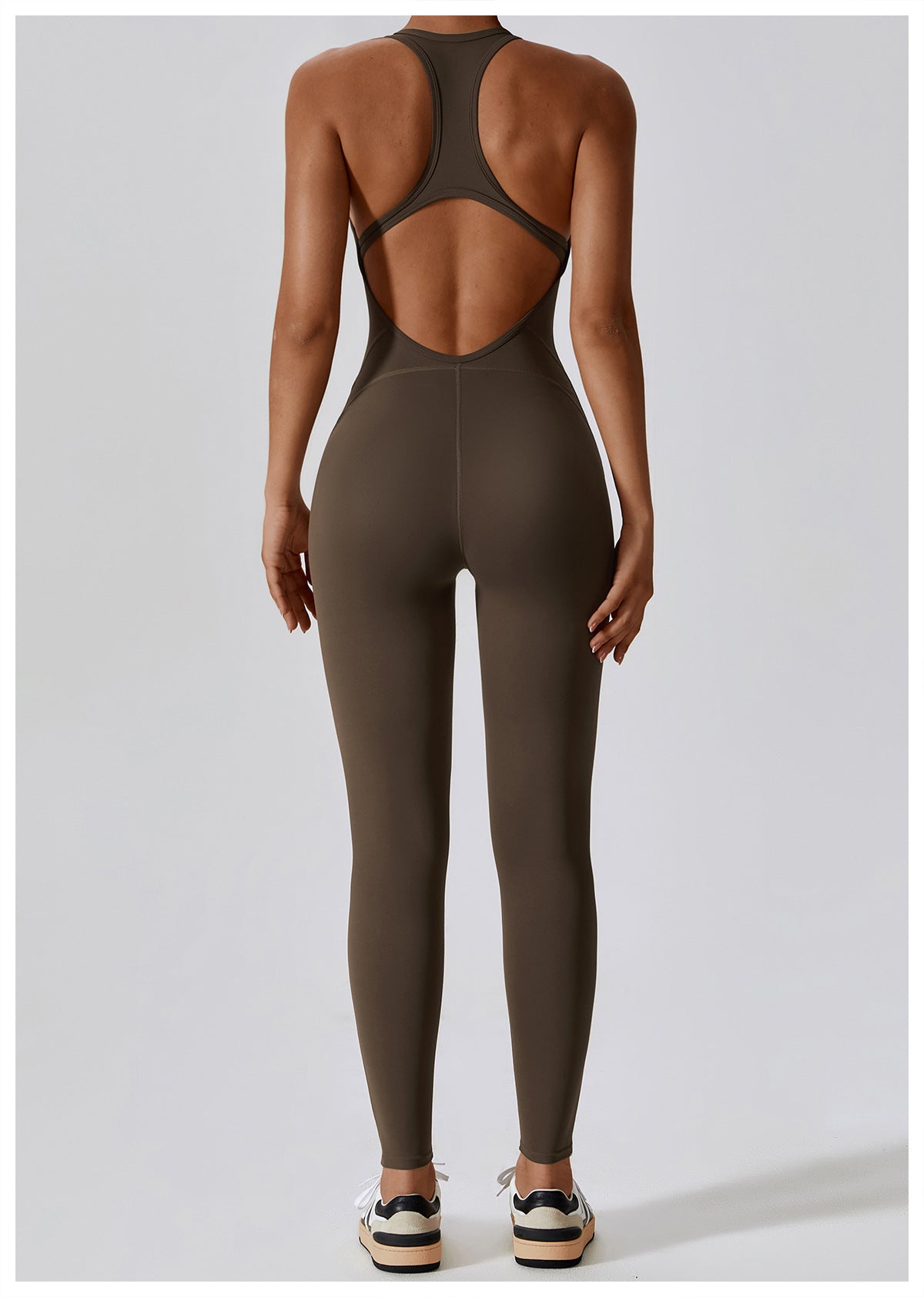 Women's High Elastic One-Piece Yoga Jumpsuit