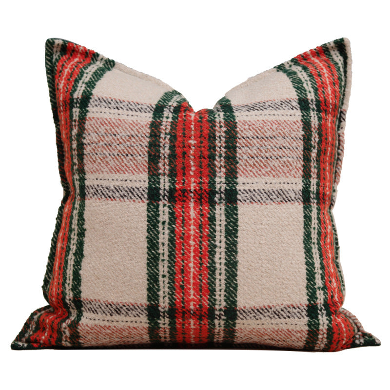 Striped Geometric Throw Pillow Cover - British Style Sofa Cushion