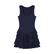 Sweet White Strap Dress for Women