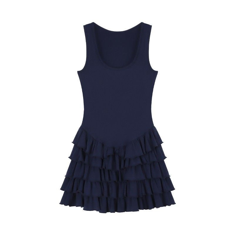 Sweet White Strap Dress for Women