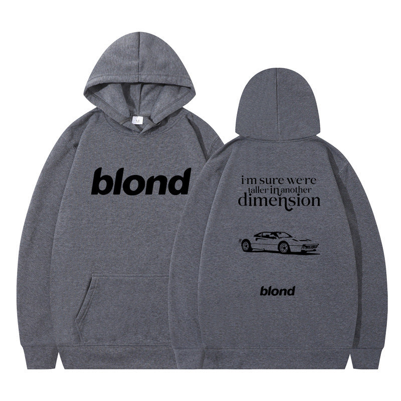 Cozy Fleece Geometric Casual Hoodie