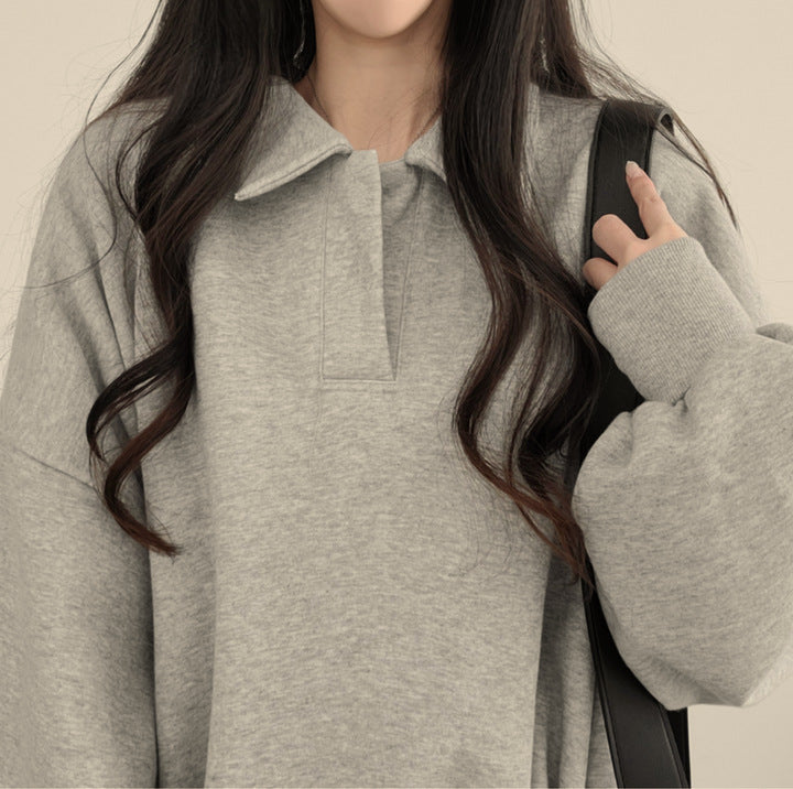 Women's Cozy Retro Loose Knit Sweater Coat