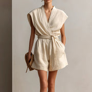 Chic & Comfortable Polyester Women's Jumpsuit
