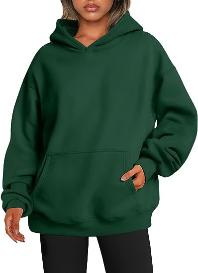 Oversized Hooded Sweatshirt with Pockets