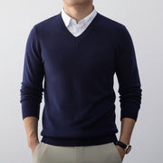 Stay Warm in Style - Slim-fit Knit Sweater