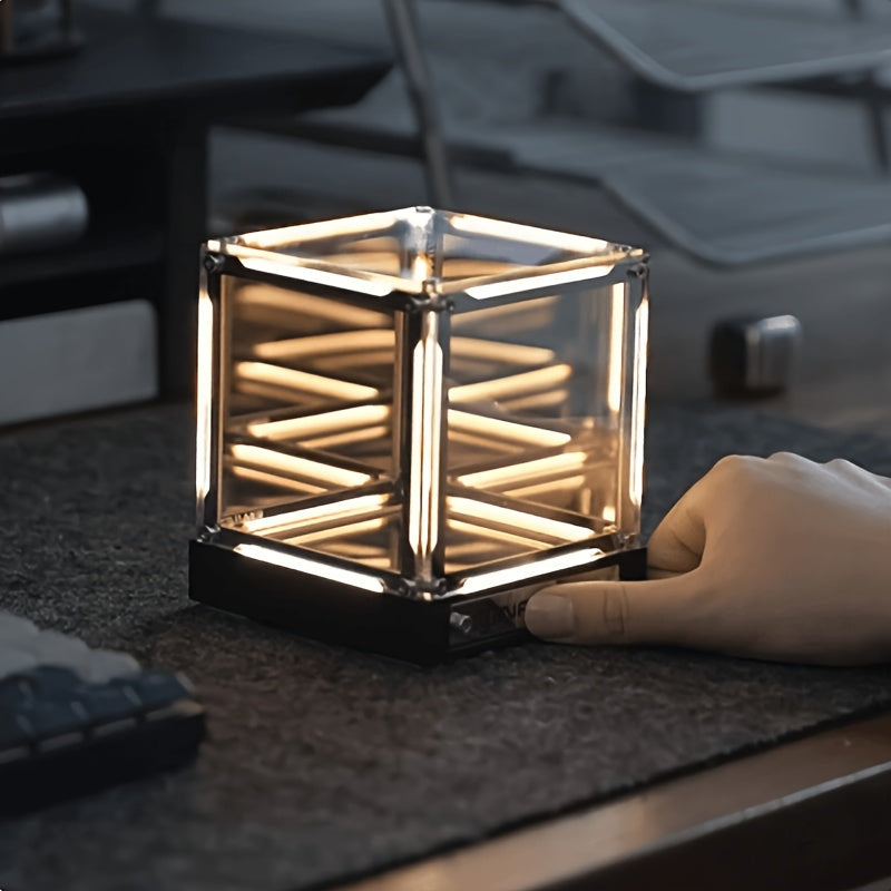 Cyberpunk infinity cube ambient light for gaming room decor