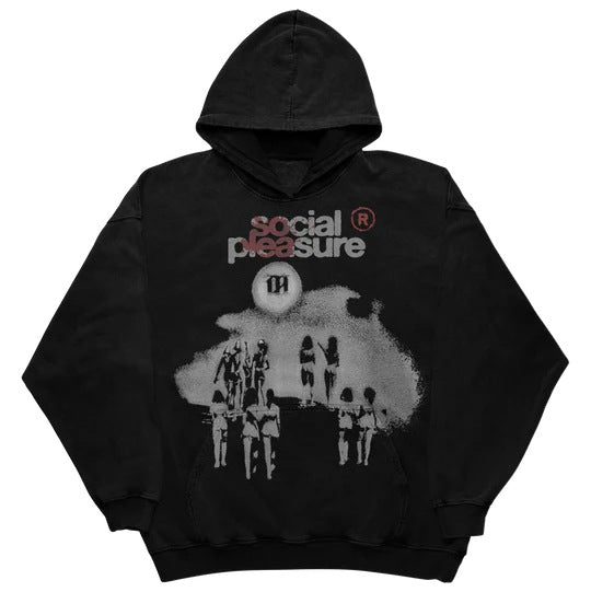 Cozy Loose Pocket Women's Hoodie Sweater