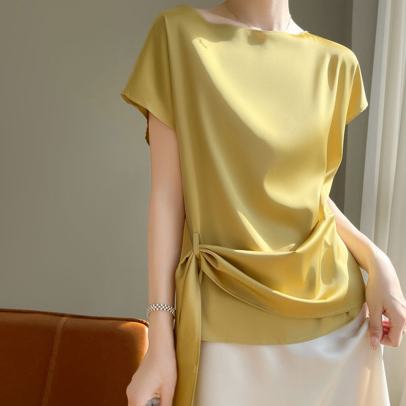 Flattering Off-Shoulder Loose Top – Elegant & Trendy