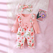 Floral Romper for Women - Long Leg Style