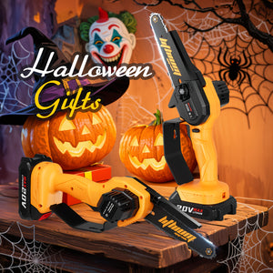 6Inch Cordless Mini Chainsaw Sale Clearance-Upgraded Pole Saw-With Fast Charging Lithium Battery, Safety Guard, For Tree Branches, Garden, Household, Firewood Cutting-Ideal Gift For DIYers, Landsca...