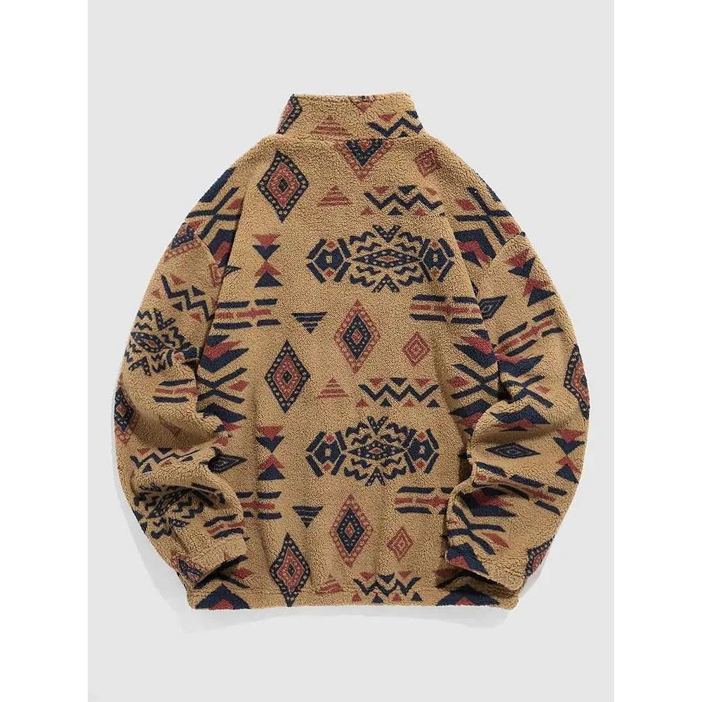 Men's Cozy Fleece Zip-Up Sweatshirt