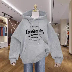 Cozy Navy Fleece Print Jacket: Warm & Stylish Outerwear