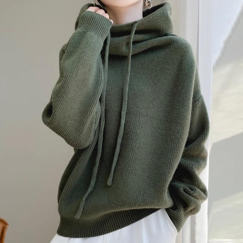 Cozy Oversized Winter Knit Sweater for Women