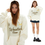 Women's Casual Oversized Hooded Sweatshirt with Pocket