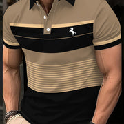 Men's Fashionable Casual Polo Shirt for Outdoor Wear