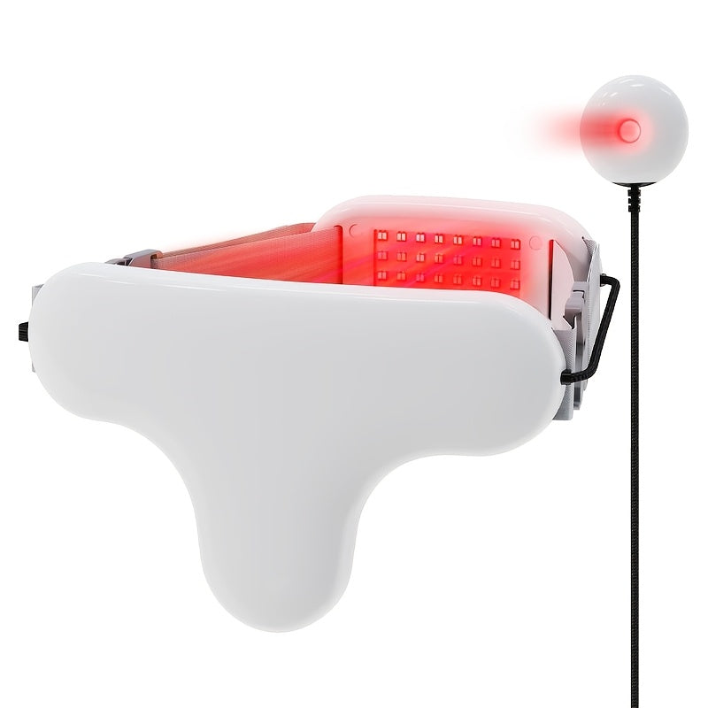 Wearable Red & Blue Light Relaxation Belt – Low Voltage Portable Device for Post‑Workout Recovery and Daily Comfort