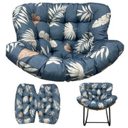 Extra Large 47.24x39.37x3.94inch Outdoor Chair Cushion(Outdoor Use Only), Sturdy Oxford Fabric Multi-Use Pad, Thick Comfort Seat Cushion for Lawn, Courtyard, Terrace, Outdoor Pavilion and Garden Leisure Chairs