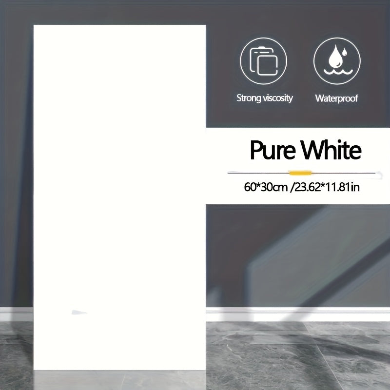 24pcs of Modern Marble Texture Vinyl Wall Tiles, High Gloss Self-Adhesive Decoration, Suitable for Kitchen and Bathroom- Crystal Decoration, Rectangular Space Theme, Easy to Install, Single Use Wall…