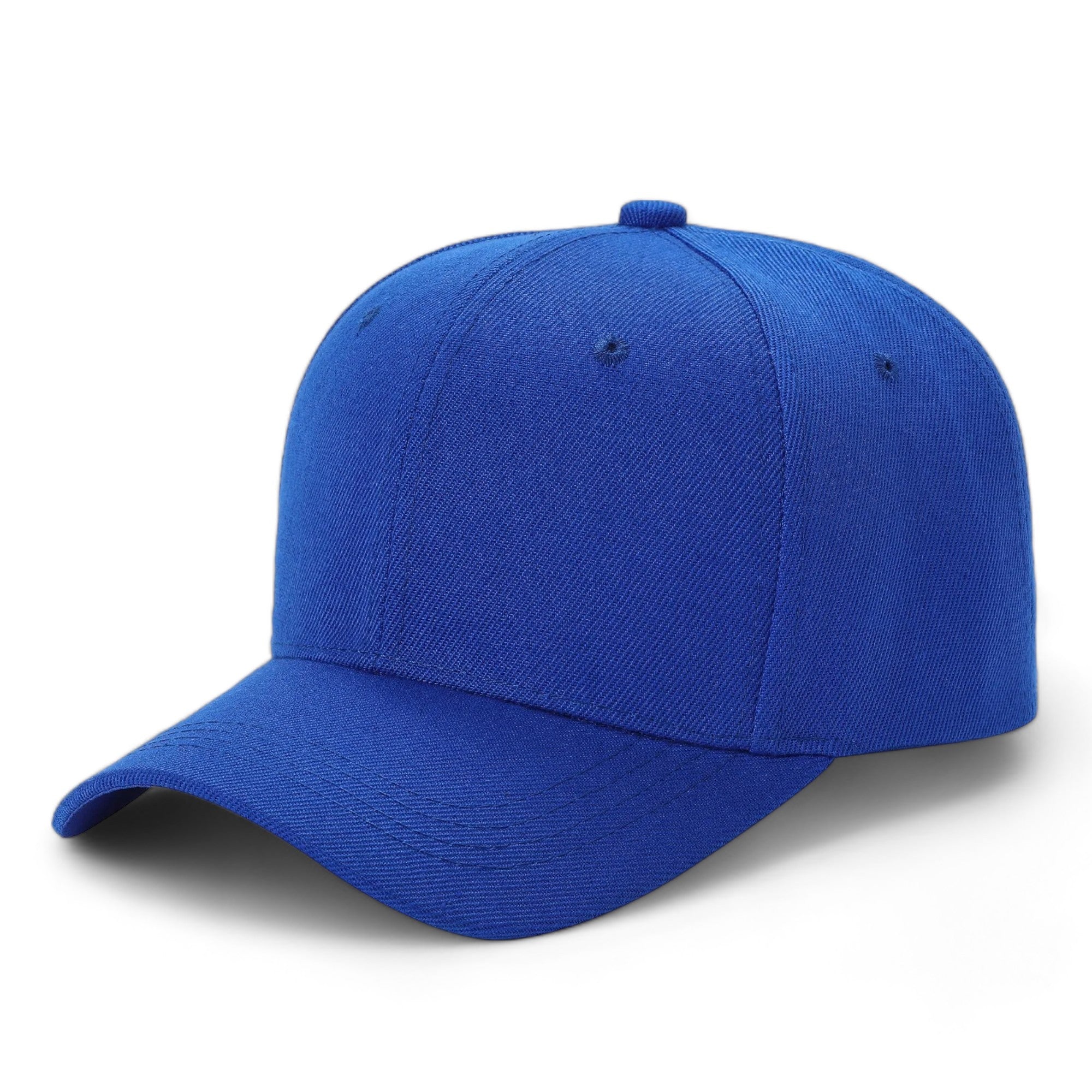Unisex Premium Adjustable Baseball Cap – Solid Plain Color with Curved Visor
