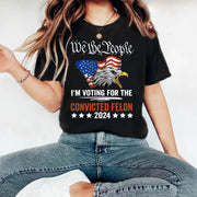 Plus-Size Printed Crewneck T-Shirt – Loose Fit, Short Sleeve