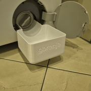 Heavy-Duty Plastic Washing Machine Drain Tray for Laundry Room Organization