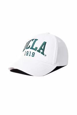 Light green embroidered baseball cap with adjustable fit