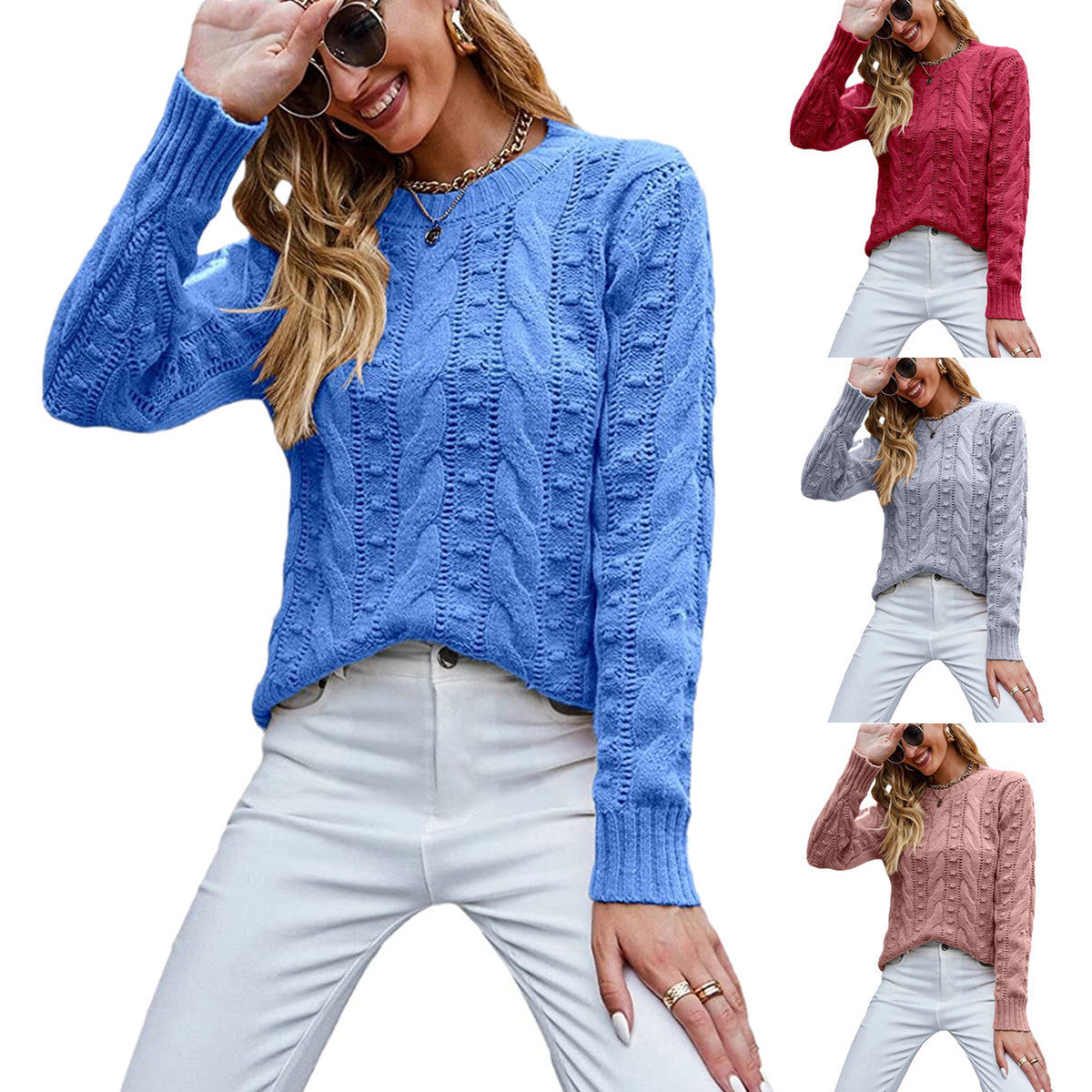 Cozy Cable Knit Sweater