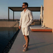 Classic Summer Shirt Pants Set for Men
