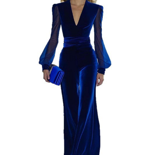 Elegant Casual Women's Crop Jumpsuit