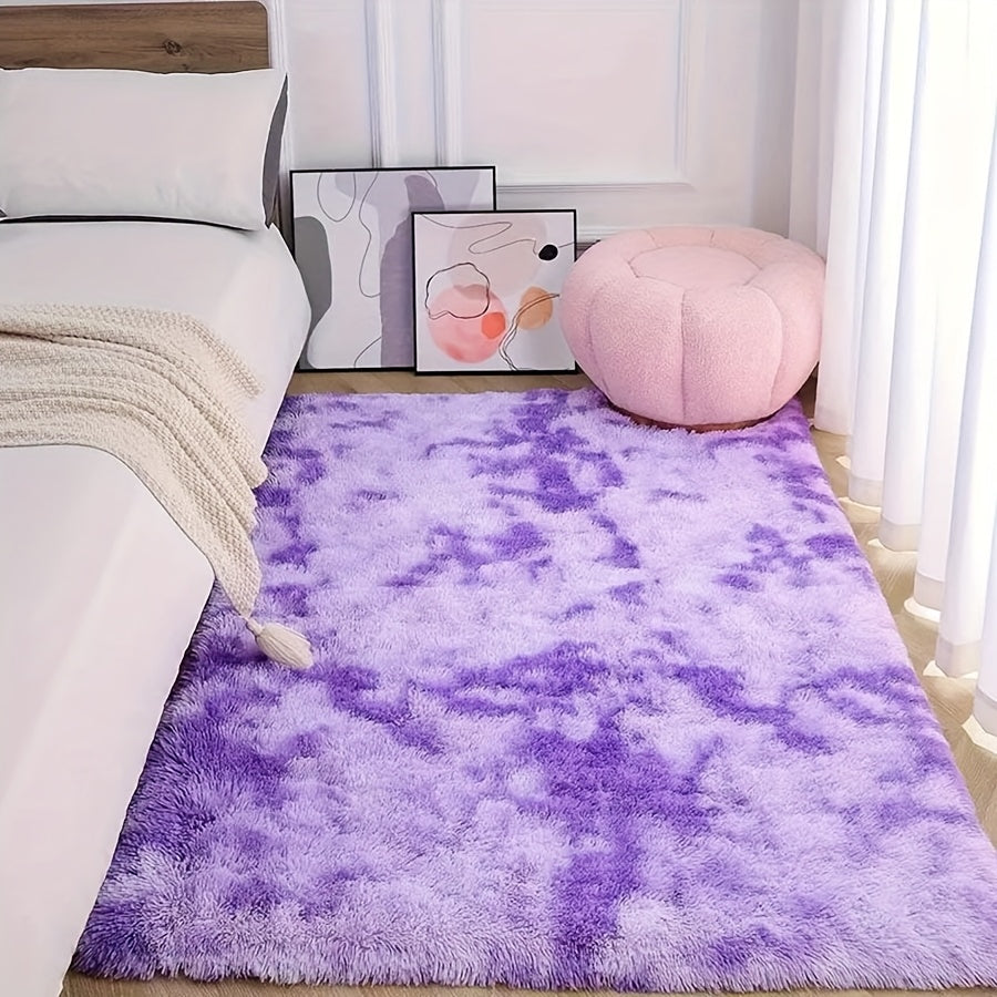 Soft Plush Drum-Shaped Carpet