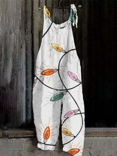 European And American Summer Suspenders Printing