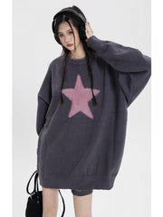 Cozy Winter Straight Tube Knit Sweater for Women