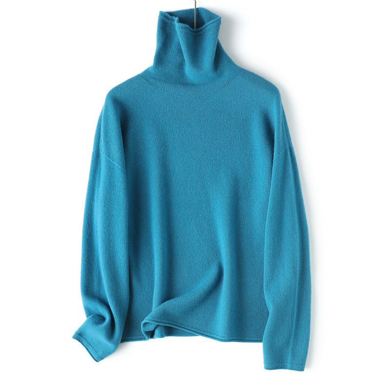Seamless All-in-one Cashmere Knit Sweater in Dopamine Hues
