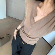 Women's Slim Fit Long Sleeve Thermal Top