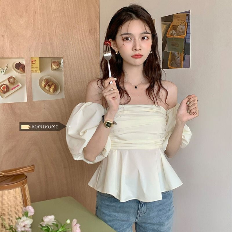 Sexy Off-shoulder Tube Top ShirtT-shirt