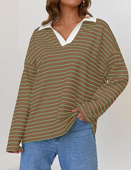Casual Colorblock Embroidered Lantern Sleeve Pullover Sweatshirt