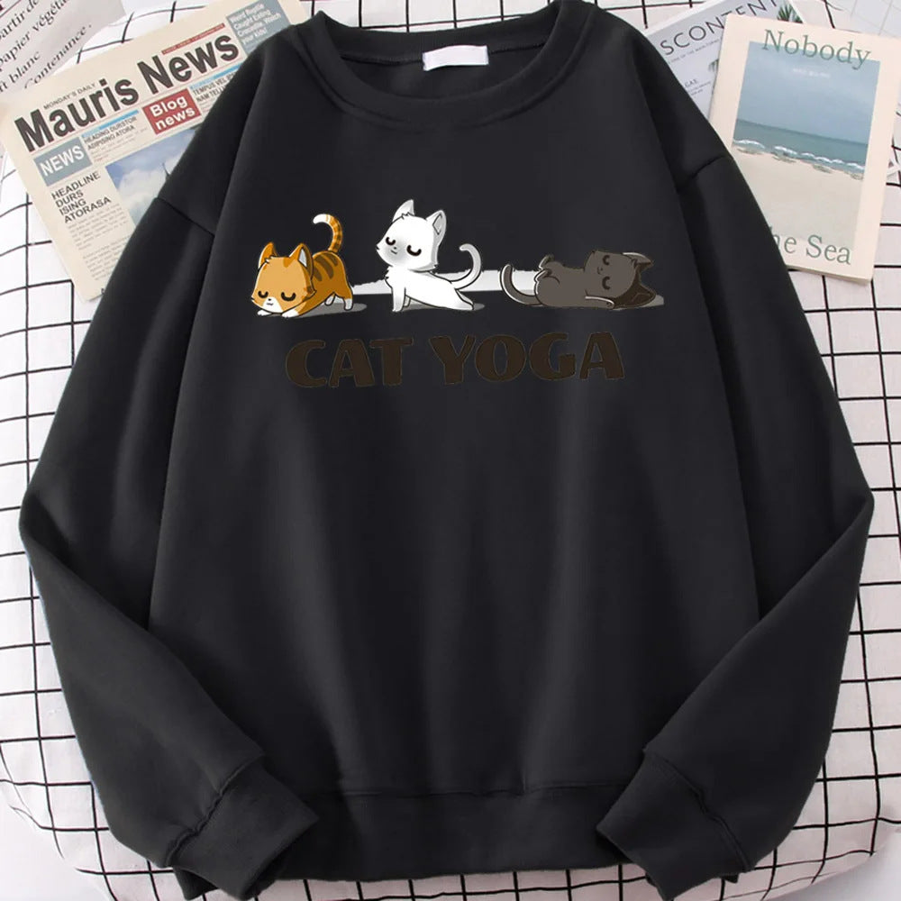 Women's Printed Yoga Sweatshirt | Active Pullover