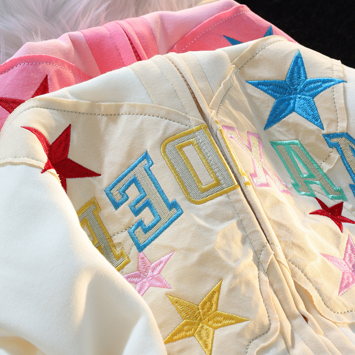 Retro Butterfly Patch Embroidered Streetwear Hoodie