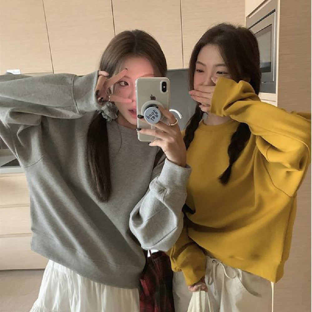 Women's Cozy Casual Oversized Pullover Sweater