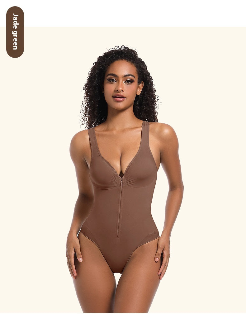 Seamless Backless Shaping Bodysuit & Belly Control Shapewear
